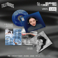 The Tillybirds "I'll Remember To Forget You" vinyl record includes the following: Vinyl Record: 180g vinyl record, 33 1/3 RPM, with protective sleeve. Lyric and Photo Booklet: 12-page booklet containing lyrics and photos.