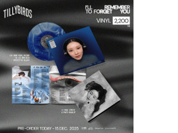 The Tillybirds "I'll Remember To Forget You" vinyl record includes the following: Vinyl Record: 180g vinyl record, 33 1/3 RPM, with protective sleeve. Lyric and Photo Booklet: 12-page booklet containing lyrics and photos. The Tillybirds "I'll Remember To Forget You" vinyl record includes the following: Vinyl Record: 180g vinyl record, 33 1/3 RPM, with protective sleeve. Lyric and Photo Booklet: 12-page booklet containing lyrics and photos.