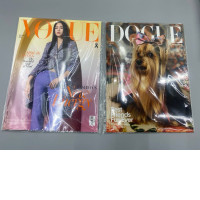 Set of 2 The latest issue of Vogue Thailand: the December 2025 issue, and the special Dogue issue for December 2025, features actress Sirilak Kwong on the cover. The special Dogue issue focuses on pets, with a Yorkshire Terrier on the cover.