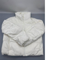  adidas Nuganic Winter Insulation Jacket in white. 