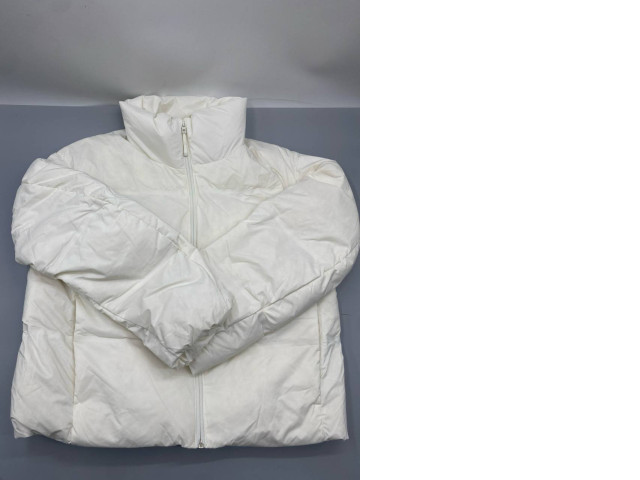 adidas Nuganic Winter Insulation Jacket in white. adidas Nuganic Winter Insulation Jacket in white.