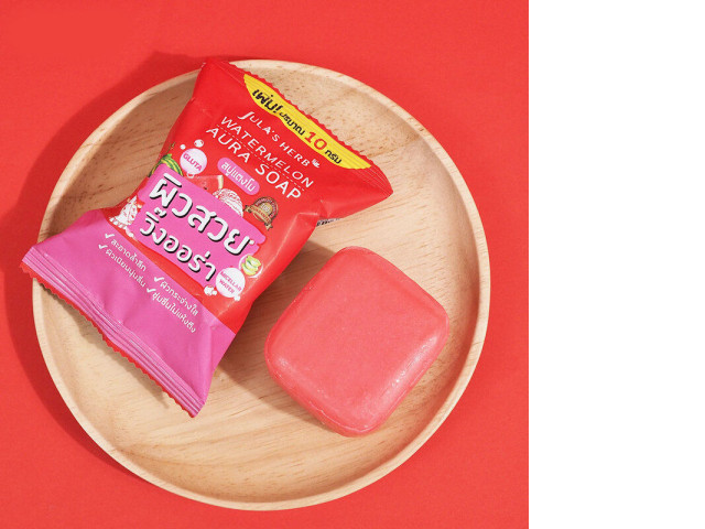 Juja Herbal Soap, Watermelon Scent Juja Herbal Soap, Watermelon Scent