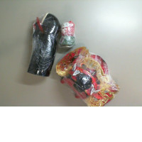 Set of 3 Chinese figurines