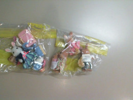 Set of figurines bunny