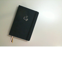 Black notepad