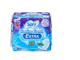 Sofy Cooling Fresh Extra Night Wing 29cm.