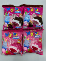 Set of 4 wiggles jumbo Marshmallow  sttrawberry Chocolate 