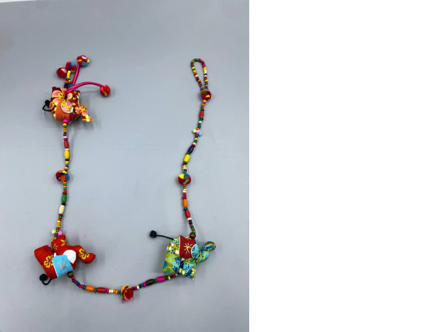 handmade Indian decorative elephant and bird door hanging or garland with beads and bells. It is typically used to welcome visitors and decorate doors and windows. handmade Indian decorative elephant and bird door hanging or garland with beads and bells. It is typically used to welcome visitors and decorate doors and windows.