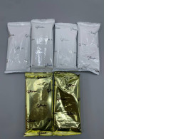 Set of 6 Glico chocolate-coated candy bars