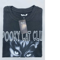 WVSU Spooky Tee in the Midnight color from the Spooky Cat Club collection. WVSU Spooky Tee in the Midnight color from the Spooky Cat Club collection.