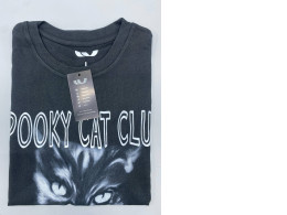  WVSU Spooky Tee in the Midnight color from the Spooky Cat Club collection. 