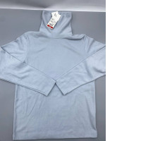 Uniqlo light blue turtleneck shirt.  