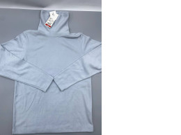 Uniqlo light blue turtleneck shirt.  