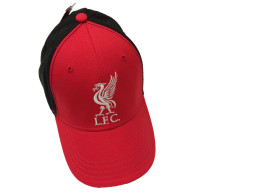 Liverpool FC cap, Liverpool club crest, red color.