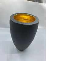 Contemporary design LED table/floor lamp, matte black. Contemporary design LED table/floor lamp, matte black.