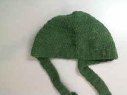 Green knitted hat Green knitted hat