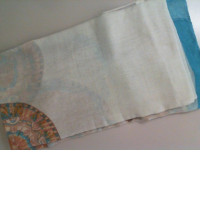 Scarf with a pattern