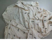 White dress with pandas