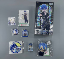 GIFT SET "KAITO" of Japanese figure, acrylic, plush toy, mini figure and bagdes