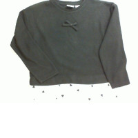 Black children's sweater