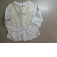 White children's blouse