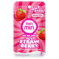 Min Min Icy Strawberry Flavored Candy