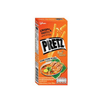 set of 5 Glico Pretz Tom Yum Shrimp Flavor 21 grams