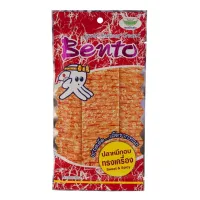 set of 4 Bento Squid Seafood Snack Sweet & Spicy Flavor 20G.