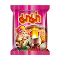 set of 4 Mama instant noodles, Yen Ta Fo Tom Yum hot pot flavor, 60 grams