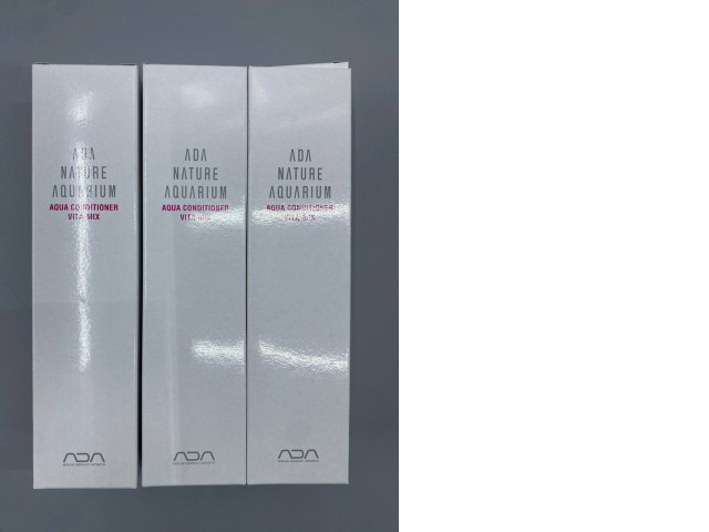 Set of 3 ADA Nature Aquarium Aqua Conditioner Vita-MixIt is a water conditioner that replenishes vitamins missing in tap water, making it closer to natural river water. Set of 3 ADA Nature Aquarium Aqua Conditioner Vita-MixIt is a water conditioner that replenishes vitamins missing in tap water, making it closer to natural river water.