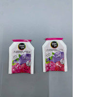 set of 2 SUNSU brand konjac jelly with carrageenan, mixed berry flavor.