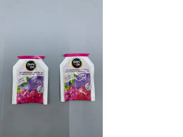 set of 2 SUNSU brand konjac jelly with carrageenan, mixed berry flavor.