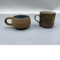 Set of 2 Japanese mug with handle