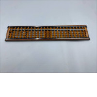  Japanese soroban abacus, a traditional calculating tool. 