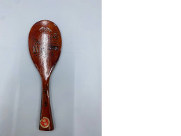 Rice paddles (for mochi) from Miyajima are traditional handicraft souvenirs from Miyajima Prefecture, Hiroshima, Japan. Rice paddles (for mochi) from Miyajima are traditional handicraft souvenirs from Miyajima Prefecture, Hiroshima, Japan.