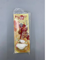 White bird shaped keychain, Japan