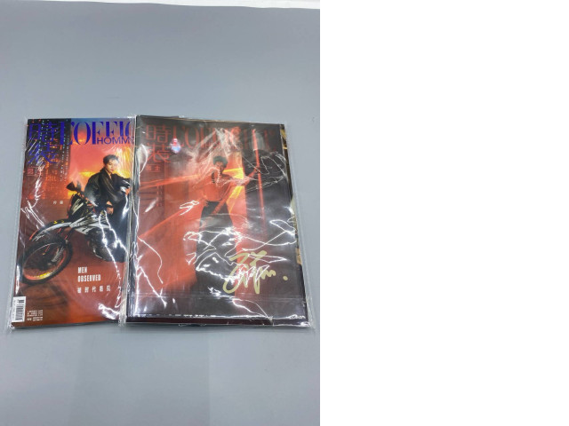 set of 2 L'officiel Hommes magazine set of 2 L'officiel Hommes magazine