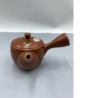 Japanese Tokoname ware kyusu teapot.