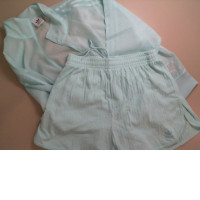 Children's tracksuit, jacket and shorts