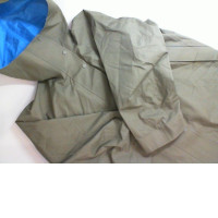 Green windbreaker with hoods