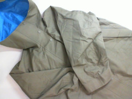 Green windbreaker with hoods