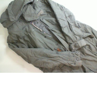 Green jacket with hood