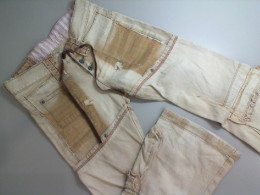 Women's beige jeans Women's beige jeans