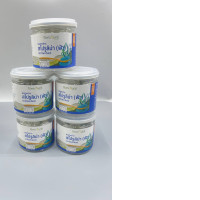 A set of 5 pieces Thailand brand MoonFarms, blue spirulina powder for making a drink , a dietary supplement with spirulina powder, 50 g.
