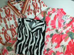 Set of 3 women's dresses, colored