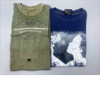 Set of 2 Short-sleeved crew neck t-shirt