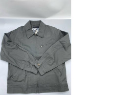  Urban Classics Overdyed Workwear Jacket in a dark shadow or brown color. 