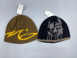 Set of 2 Fashion knitted hat 