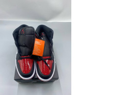 Nike Air Jordan 1 Retro High OG, model code HV4091-005, Black/Red (Bred Patent)