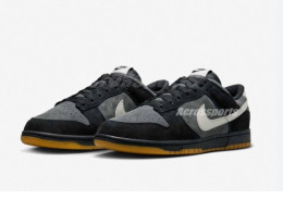 Nike Dunk Low SE Black Grey Gum Men's - HQ1931-001 